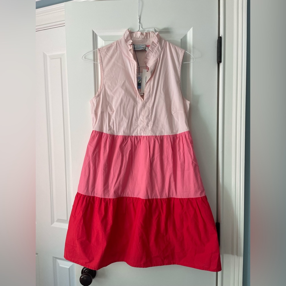 🆕Vineyard Vines Dress. New dress- Small color block 🆕 Kentucky Derby line 🐎